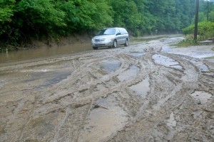 road conditions - mud